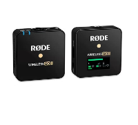 Wireless GO II Single Compact Digital Wireless Microphone System WIGOII SINGLE Black